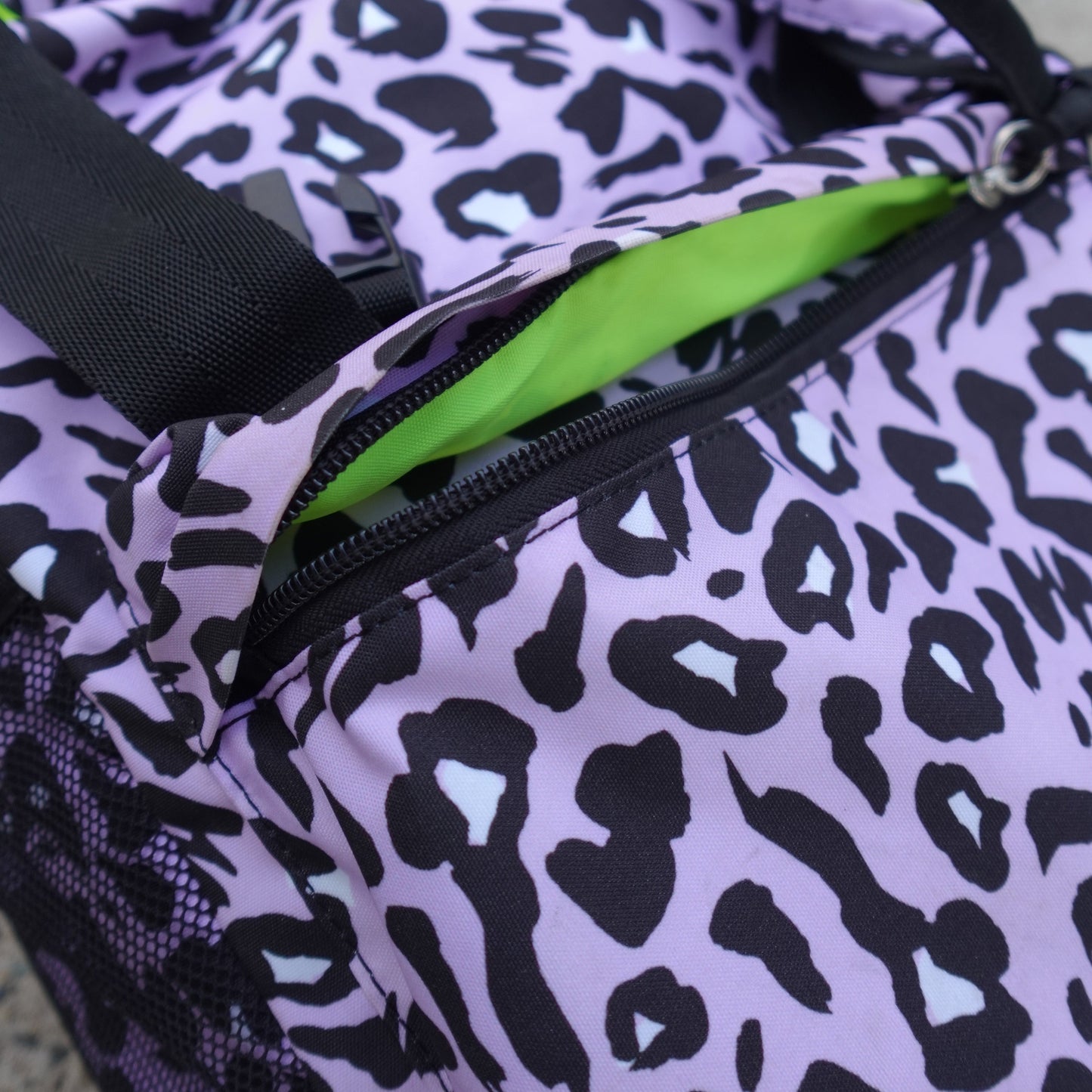 Animal Print Backpack