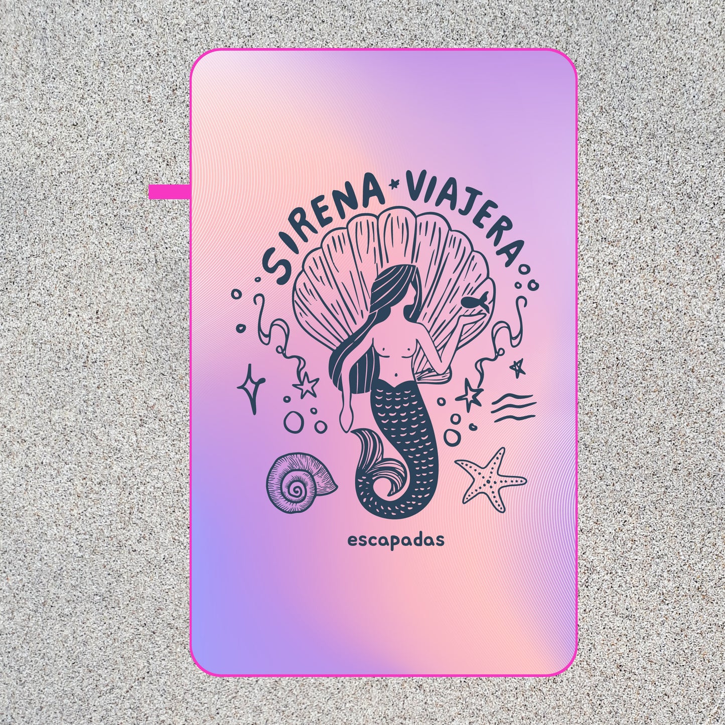 Toalla Microfibra Sirena Viajera