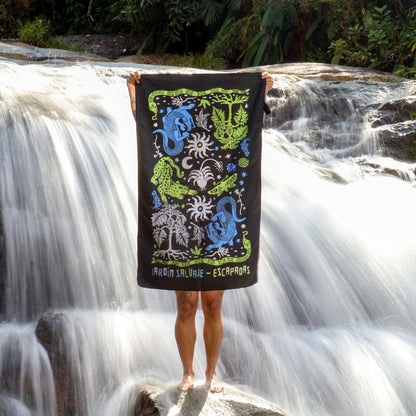 Toalla Microfibra Jardín Salvaje