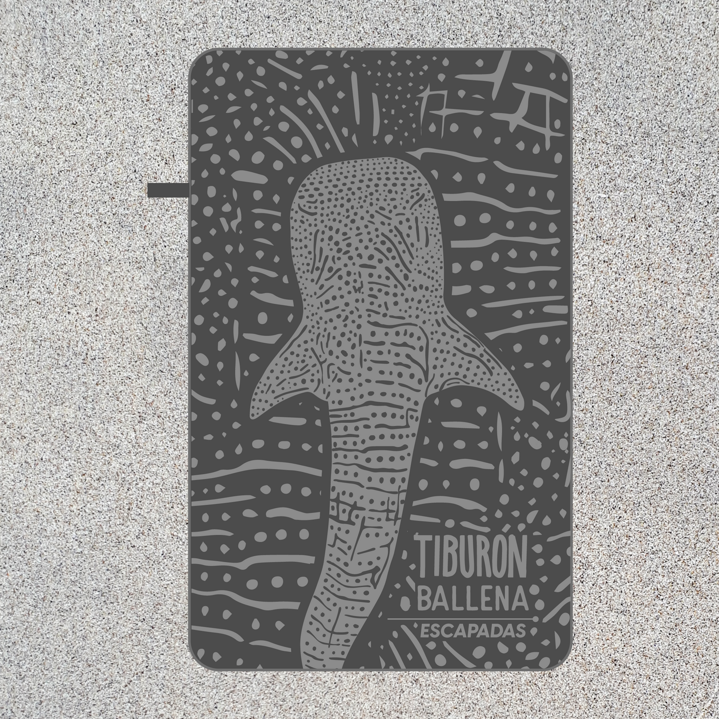 Toalla Microfibra Tiburón Ballena