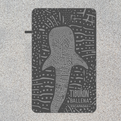 Toalla Microfibra Tiburón Ballena