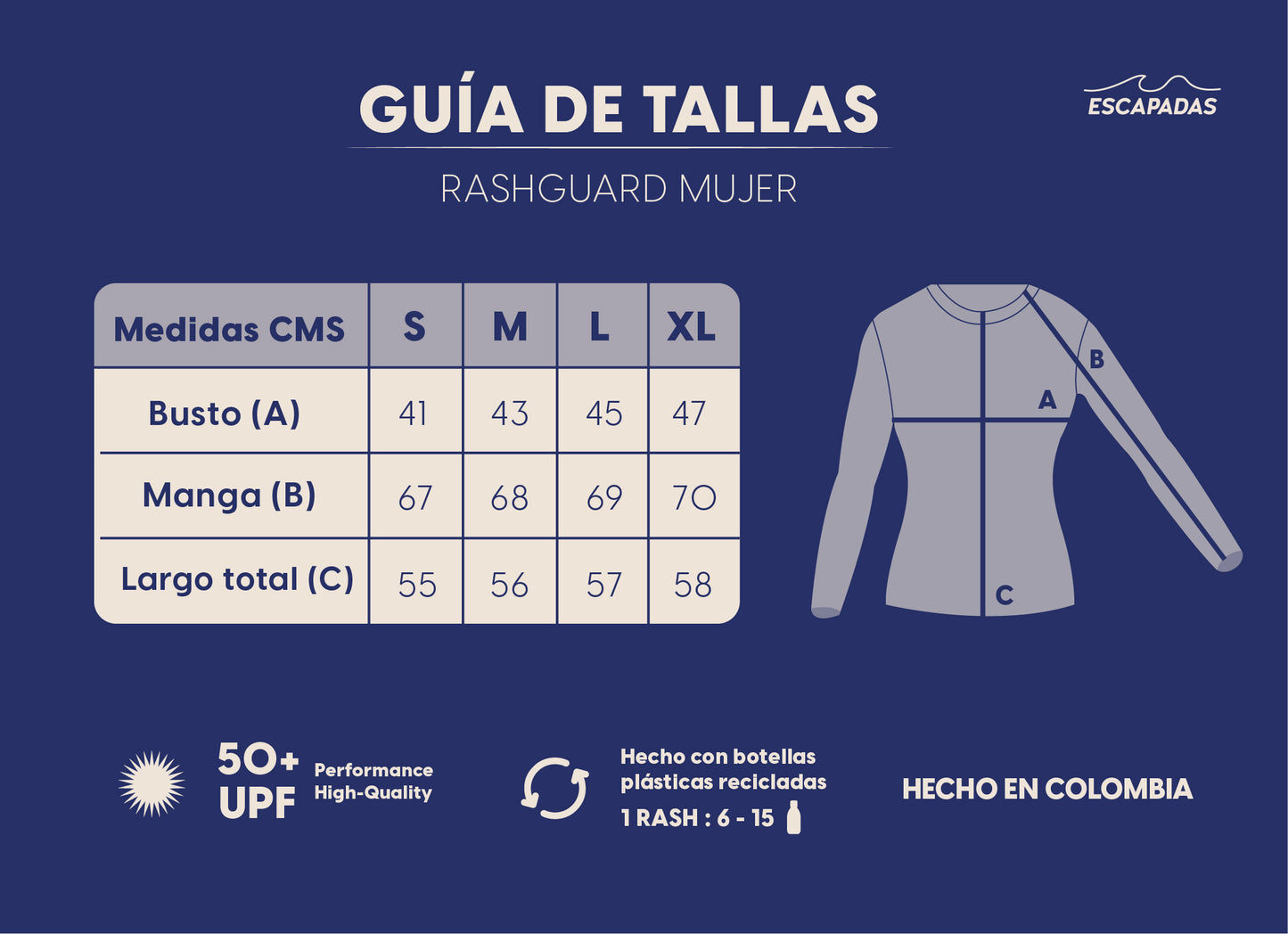 Rashguard Mujer Calma